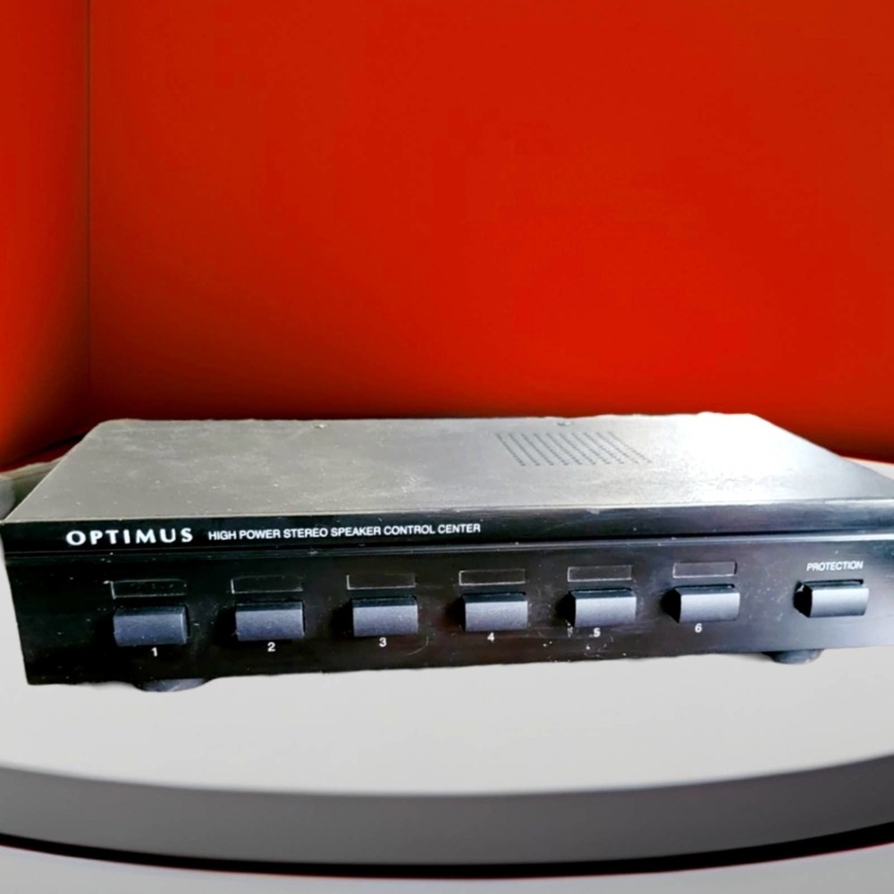 Optimus 6 way speaker hub cat. No. 40-241